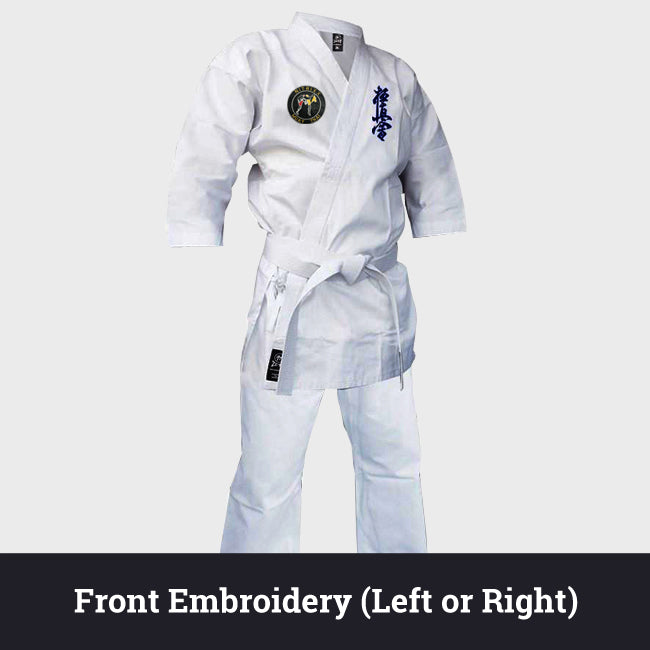 ZETT FRONT LEFT OR RIGHT CHEST EMBROIDERY