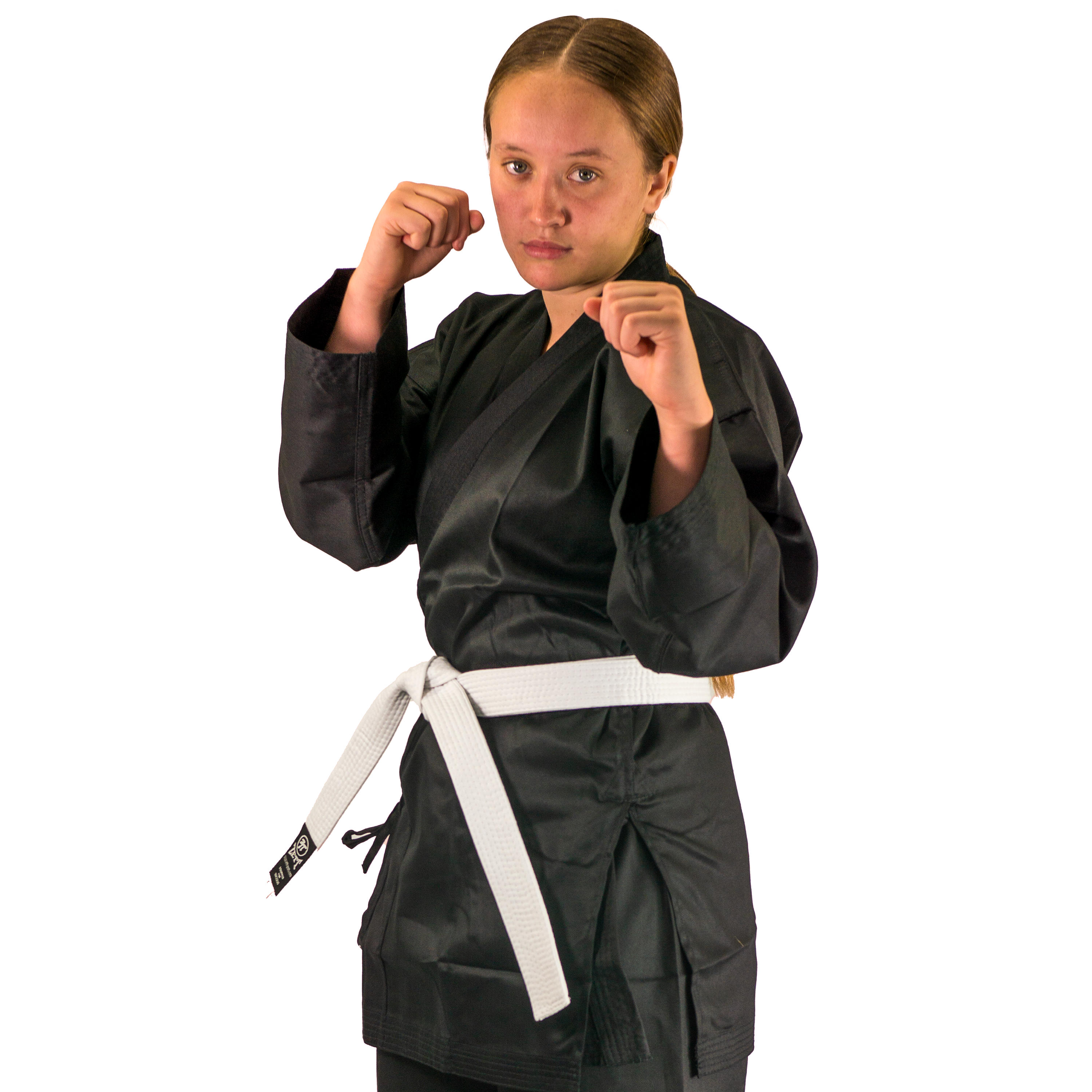 ZETT LIGHT WEIGHT KARATE GI KARATE UNIFORM BLACK