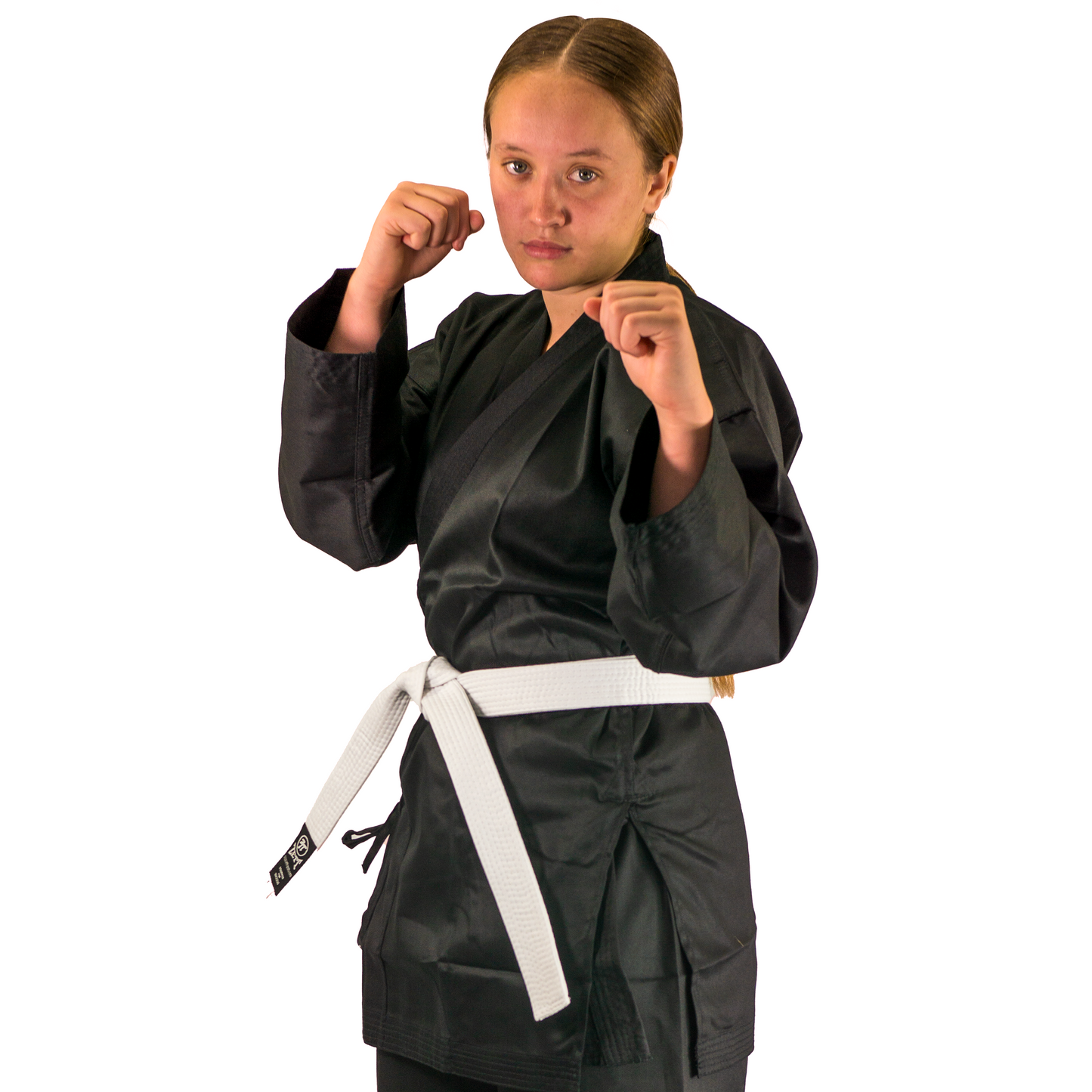 ZETT LIGHT WEIGHT KARATE GI - KARATE UNIFORM (BLACK)