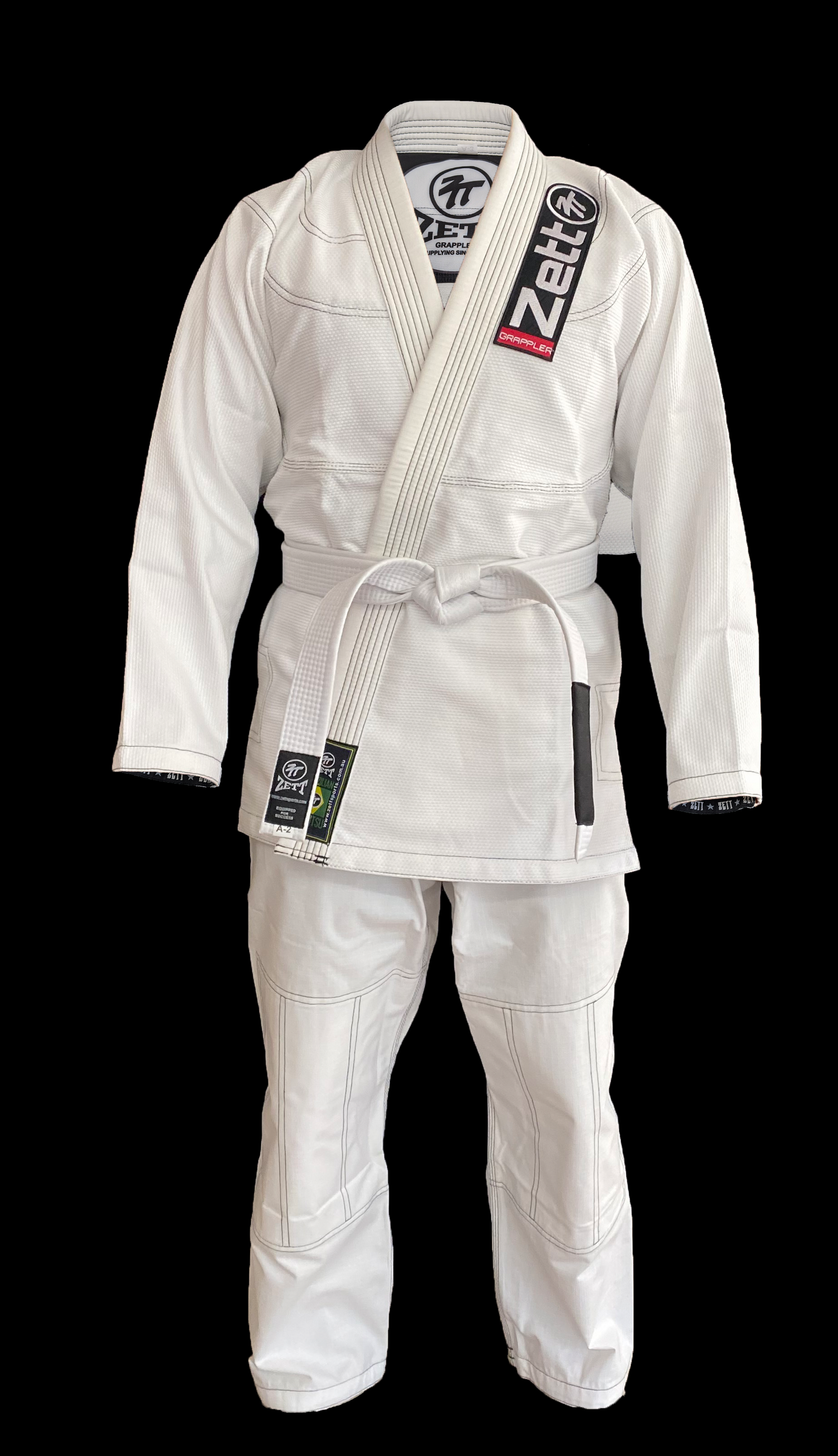 ZETT HEAVY BJJ UNIFORM V2 - WHITE