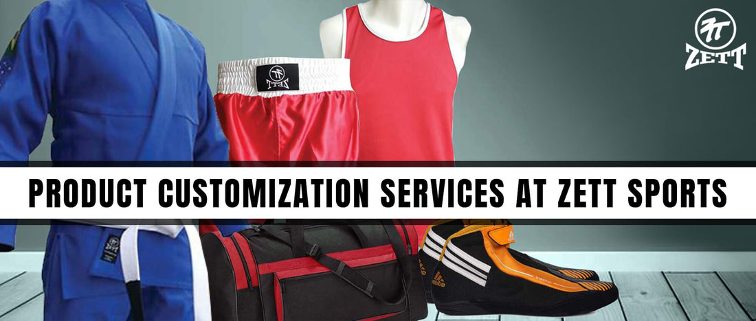 Product Customization Services at Zett Sports