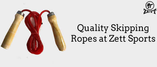 Quality Skipping Ropes at Zett Sports