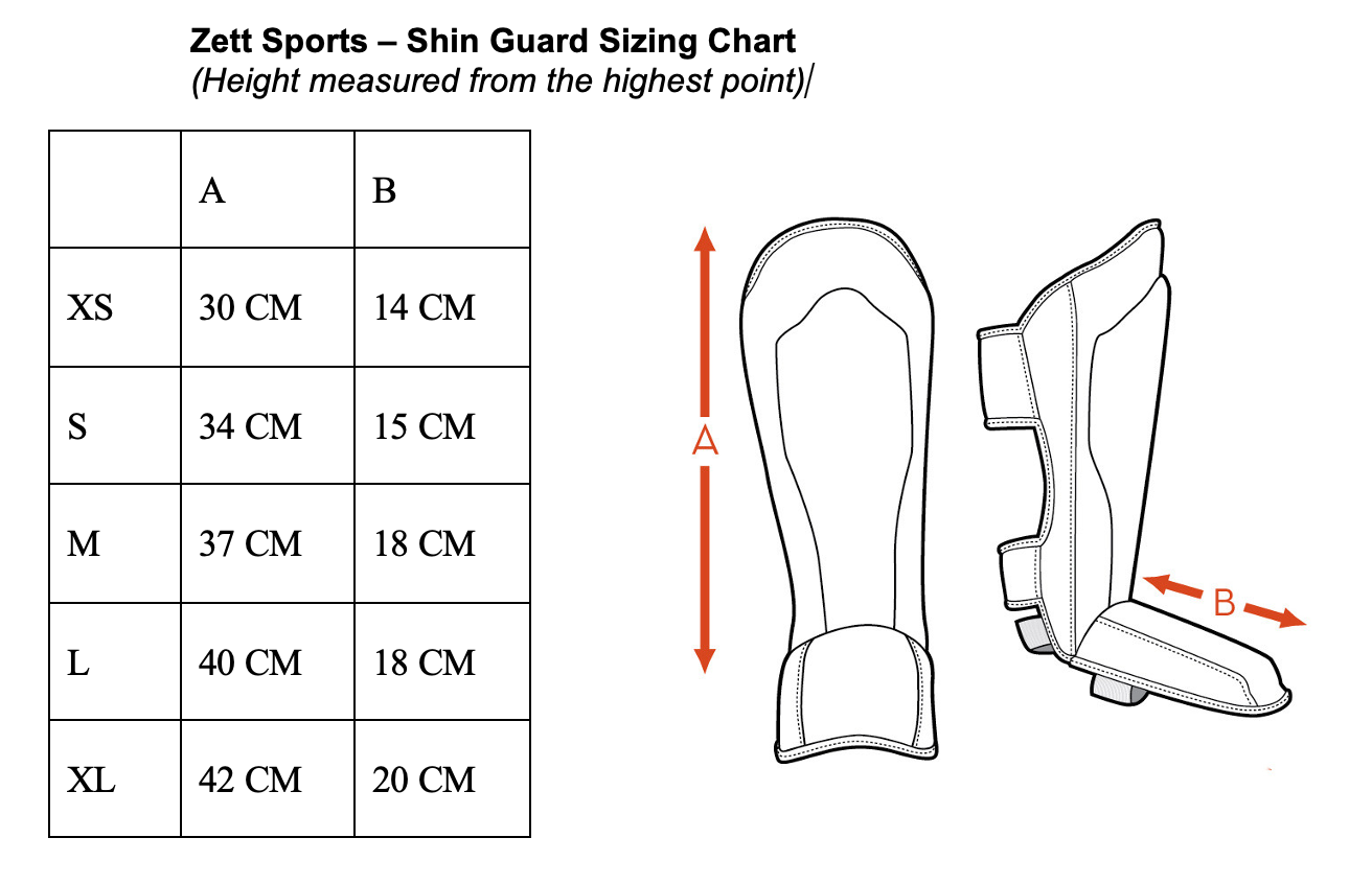 ZETT PRO KICK BOXING SHIN INSTEP