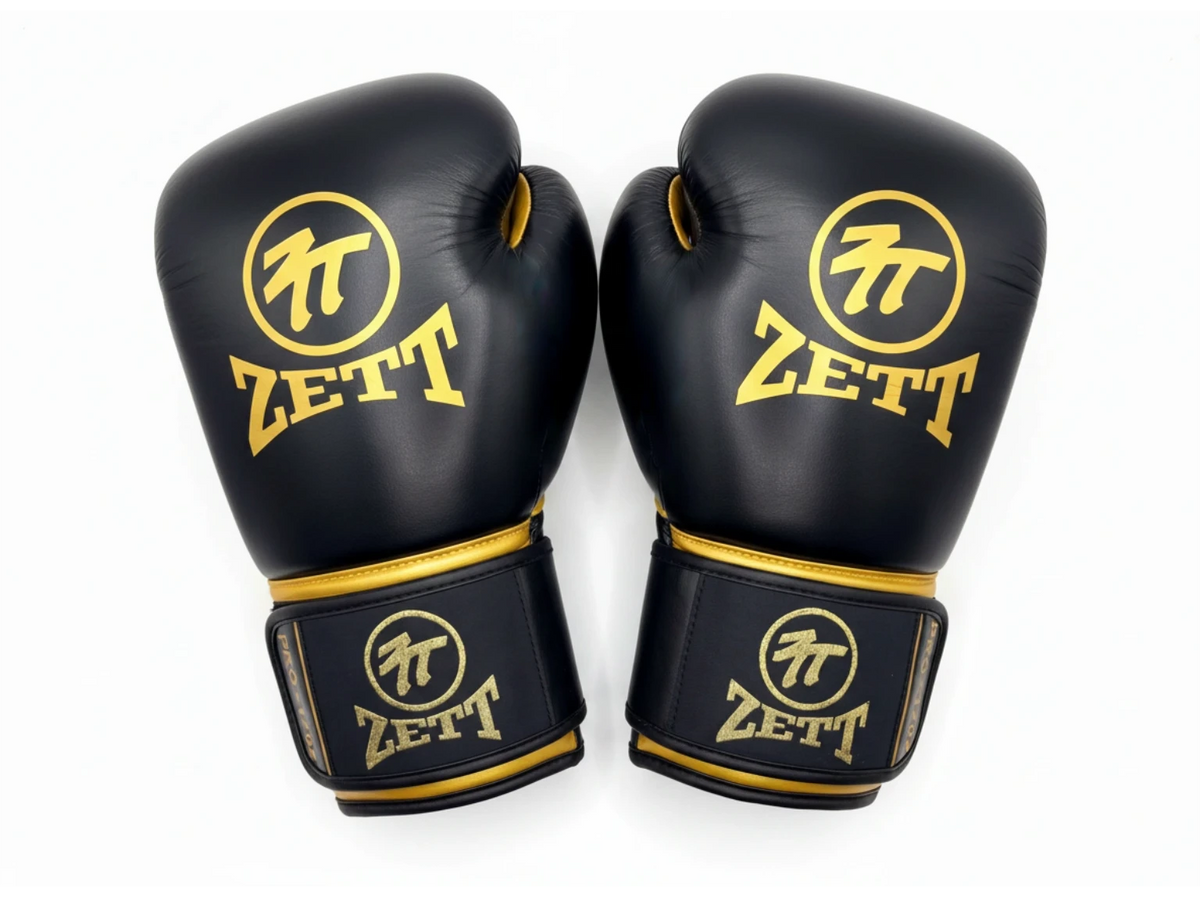 Zett Pro Leather Boxing Gloves
