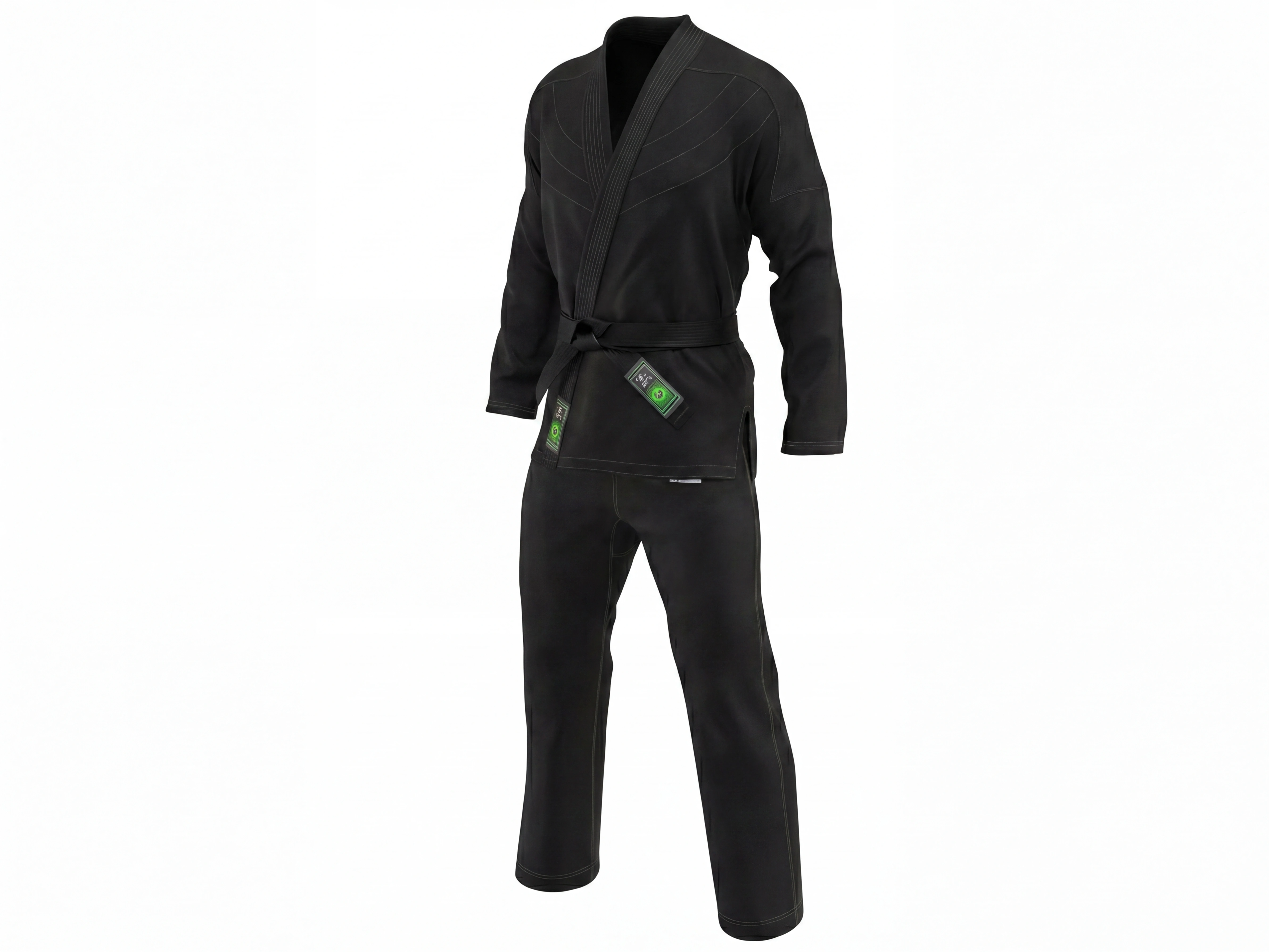 Zett Brazilian Jiu-Jitsu Gi V2 - BJJ Uniform (Black)