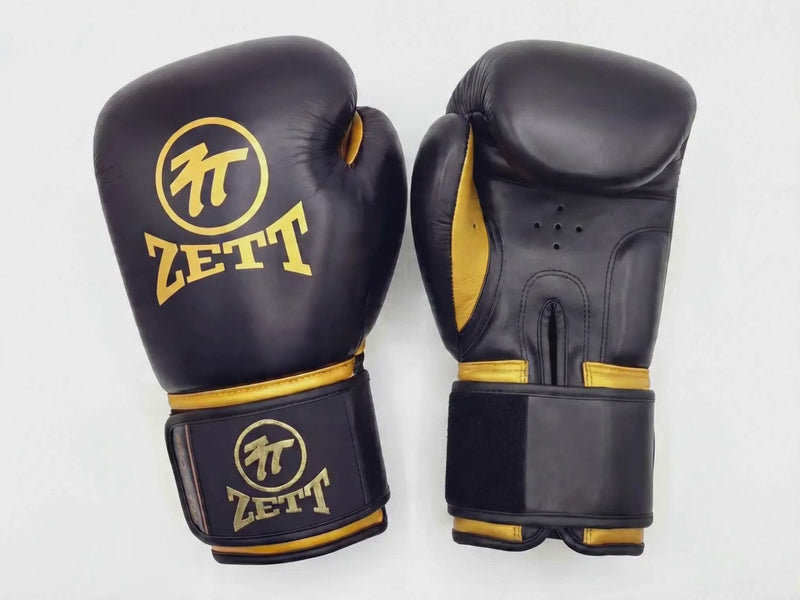 Zett Pro Leather Boxing Gloves