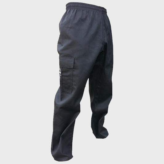 ZETT CARGO KARATE PANTS - BLACK