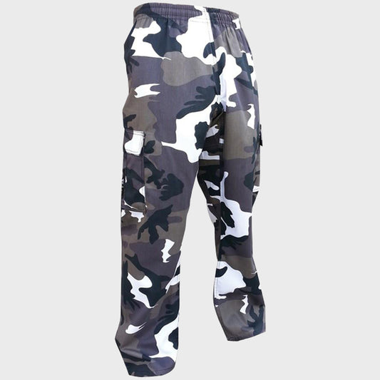 ZETT CAMO CARGO KARATE PANTS