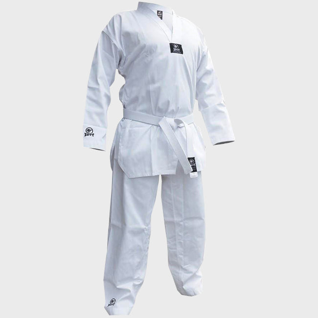 ZETT RIBBED TKD DOBUK - WHITE V