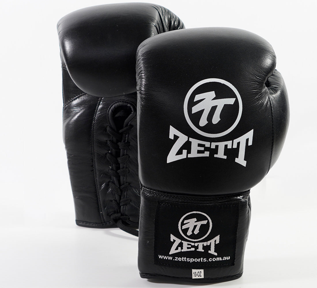 ZETT LACE-UP FIGHTER GLOVES