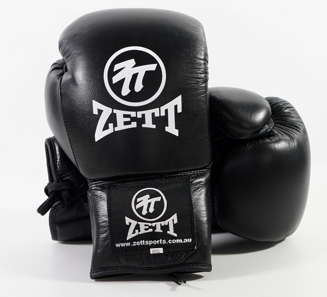ZETT LACE-UP FIGHTER GLOVES