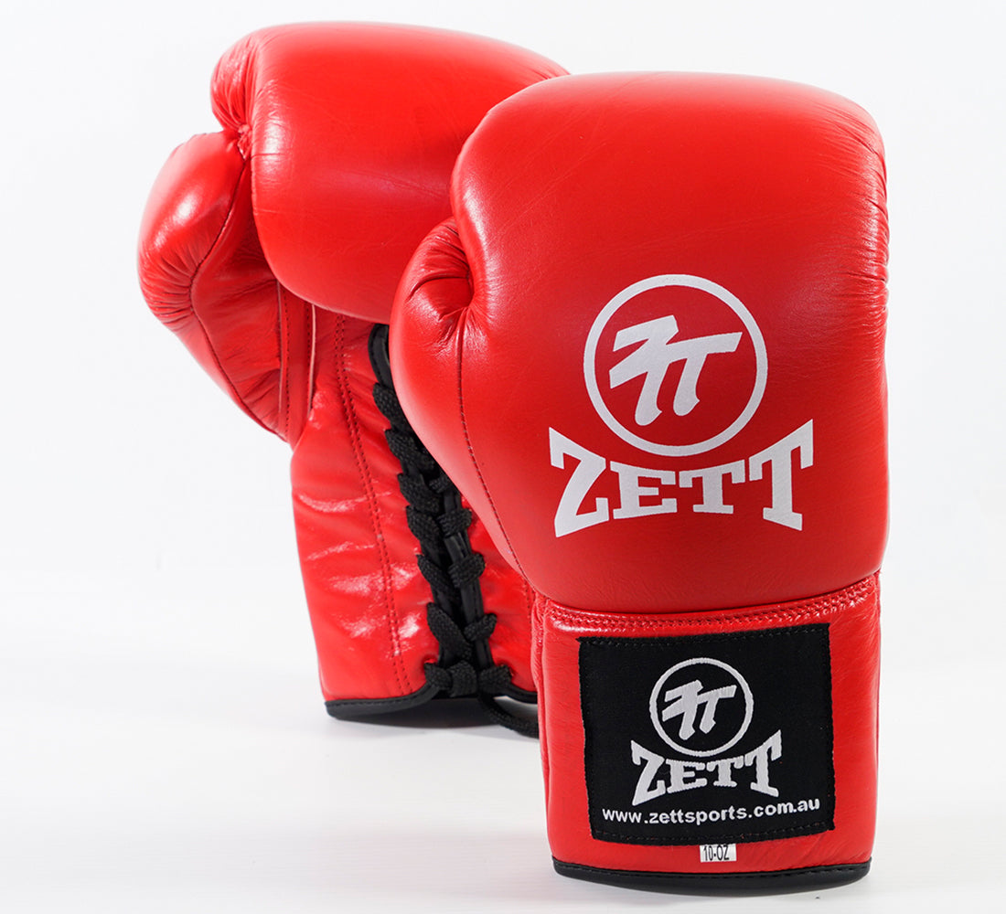ZETT LACE-UP FIGHTER GLOVES