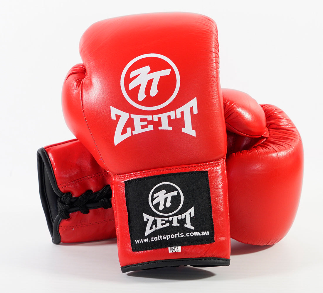 ZETT LACE-UP FIGHTER GLOVES